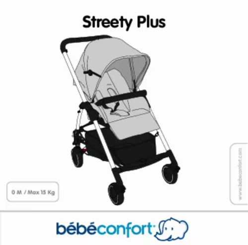 Poussette streety plus sale seule